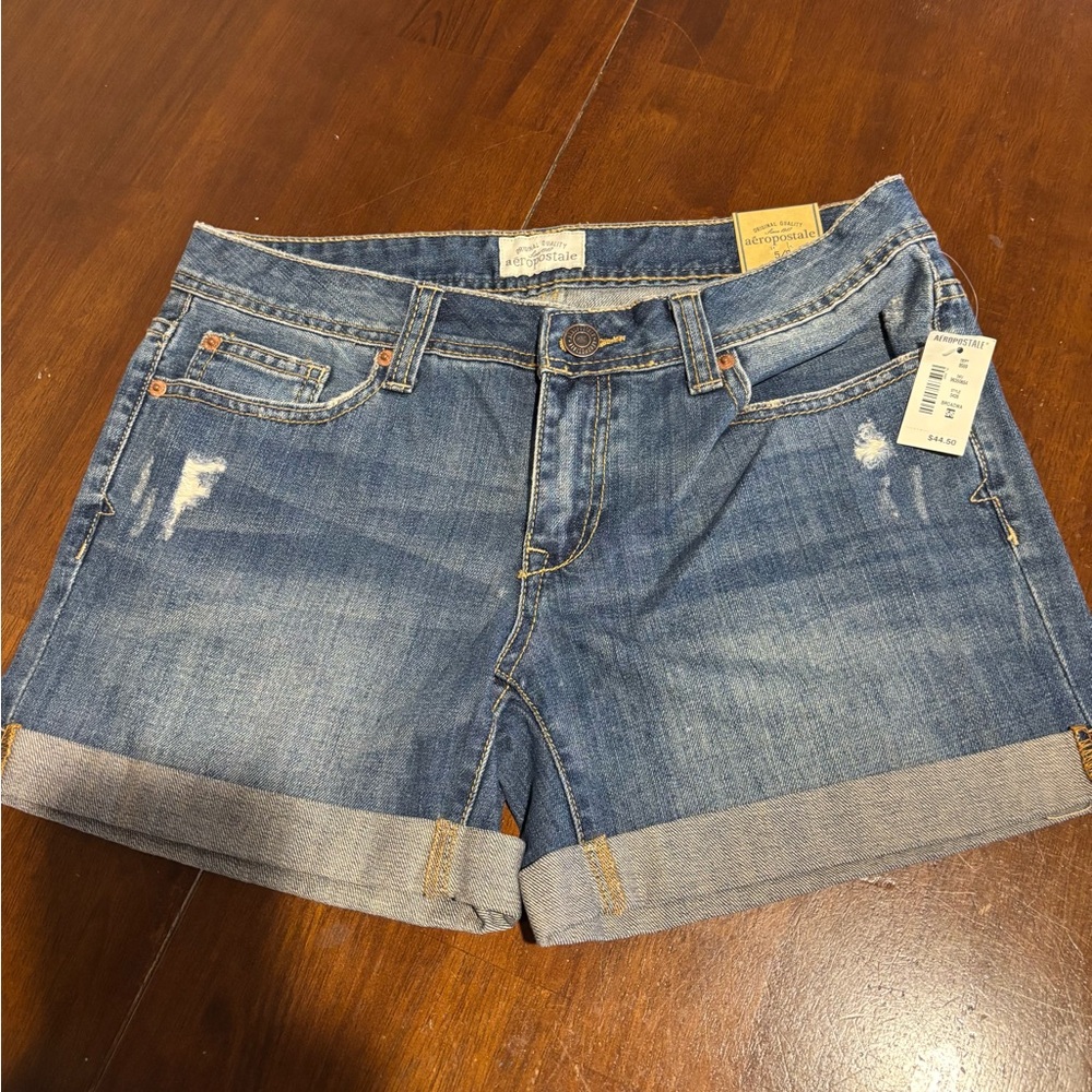 Aeropostale Denim Blue Women's Shorts